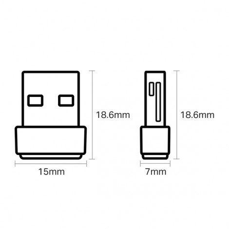 TP-LINK USB klient Archer T2U Nano 2.4GHz i 5GHz, 600Mbps, zintegrowana anténa, 802.11ac, dual-band, nano design TP-LINK USB klient Archer T2U Nano 2.4GHz i 5GHz, 600Mbps, zintegrowana anténa, 802.11ac, dual-band, nano design