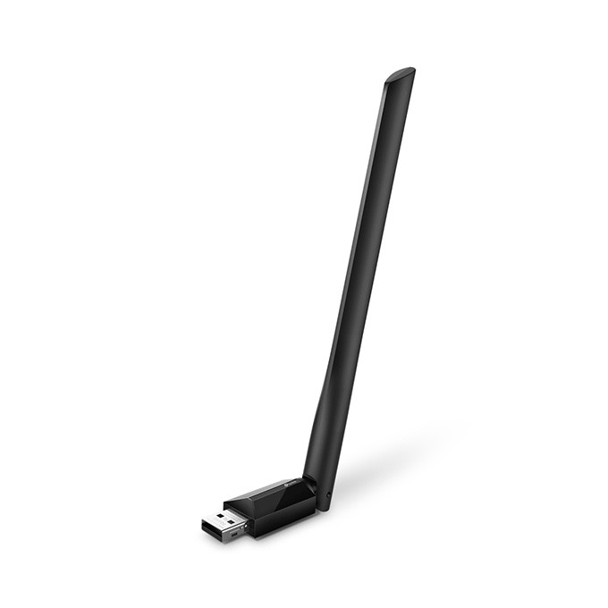 TP-LINK USB klient Archer T2U Plus 2.4GHz i 5GHz, IPv6, 600Mbps, zewnętrzna anténa, 802.11ac, 5dBi antena