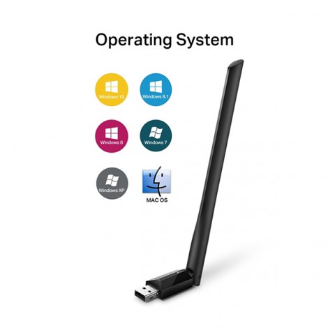 TP-LINK USB klient Archer T2U Plus 2.4GHz i 5GHz, IPv6, 600Mbps, zewnętrzna anténa, 802.11ac, 5dBi antena TP-LINK USB klient Archer T2U Plus 2.4GHz i 5GHz, IPv6, 600Mbps, zewnętrzna anténa, 802.11ac, 5dBi antena