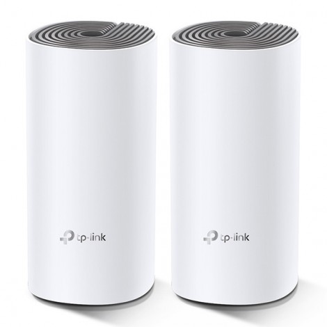 TP-LINK Wifi Mesh kit Deco E4(2-pack) 2.4GHz i 5GHz, access point, IPv6, 1200Mbps, zintegrowana anténa, 802.11ac, TP-LINK Wifi Mesh kit Deco E4(2-pack) 2.4GHz i 5GHz, access point, IPv6, 1200Mbps, zintegrowana anténa, 802.11ac,