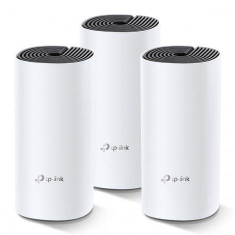 TP-LINK Wifi Mesh kit Deco M4(3-pack) 2.4GHz i 5GHz, access point, IPv6, 1200Mbps, wbudowana anténa, 802.11ac, 3-Pack, TP-LINK Wifi Mesh kit Deco M4(3-pack) 2.4GHz i 5GHz, access point, IPv6, 1200Mbps, wbudowana anténa, 802.11ac, 3-Pack,