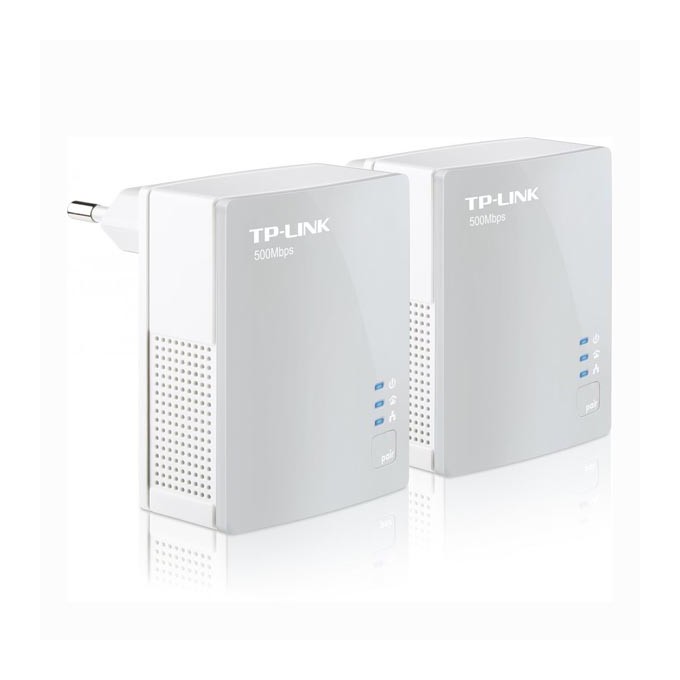 TP-LINK powerline (LAN przez 230v) TL-PA4010 KIT 500Mbps, Zasięg 300m, szyfrowanie AES