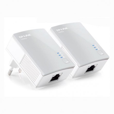 TP-LINK powerline (LAN przez 230v) TL-PA4010 KIT 500Mbps, Zasięg 300m, szyfrowanie AES TP-LINK powerline (LAN przez 230v) TL-PA4010 KIT 500Mbps, Zasięg 300m, szyfrowanie AES