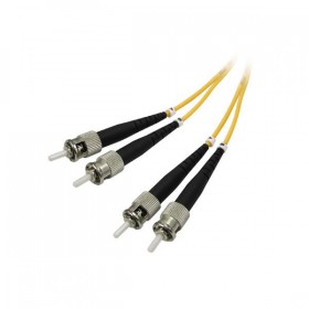 Optyczny Patch Cord Single mod (9/125), 2xST - 2xST, 2m, economy