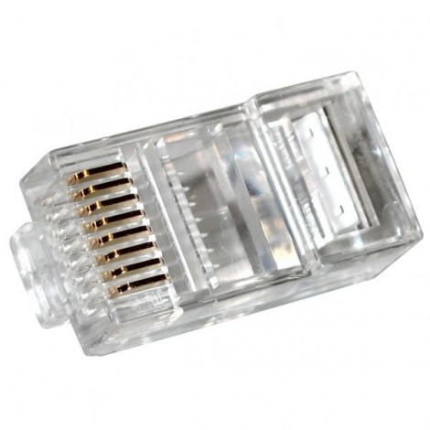 Konektor RJ45, linka, 100-pack, cana za 1 szt Konektor RJ45, linka, 100-pack, cana za 1 szt