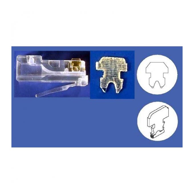 Konektor RJ45, linka, 100-pack, cana za 1 szt