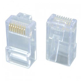 Konektor RJ45 Cat5e, drut, cana za 1 szt, 100-pack