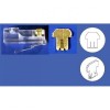 Konektor RJ45 Cat5e, drut, cana za 1 szt, 100-pack Konektor RJ45 Cat5e, drut, cana za 1 szt, 100-pack