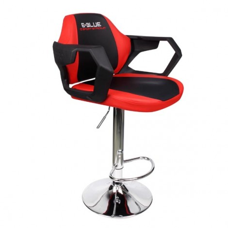 Hoker hoker, krzesło barowe E-blue COBRA, czerwony, 2szt w opakowaniu, cena za 2-pack