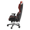 Dla gracza fotel E-blue AUROZA, czerwona, podświetlona, EOL