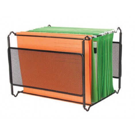 Mini archiwum Q-CONNECT Office Set, metalowy, czarne