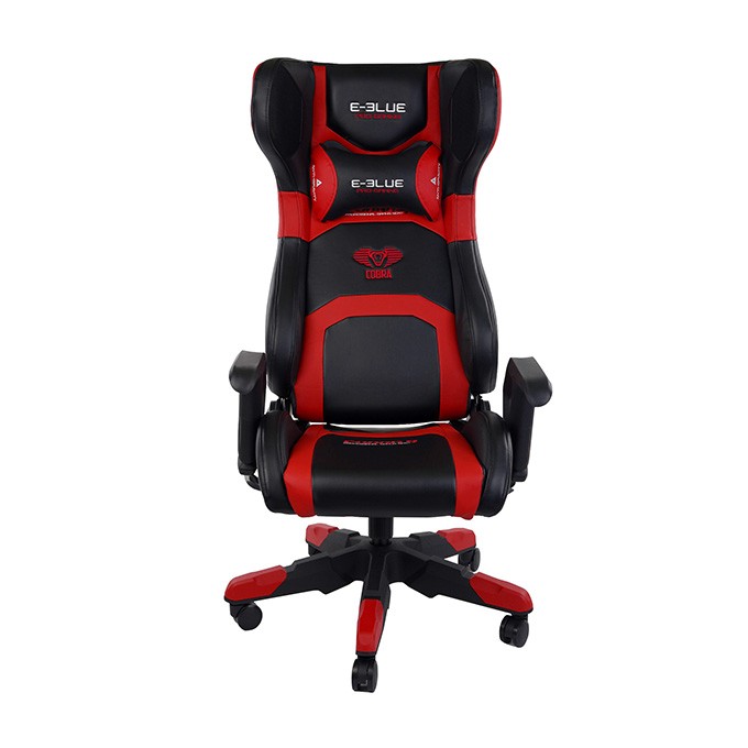 Dla gracza fotel E-blue COBRA, czerwona, Bluetooth