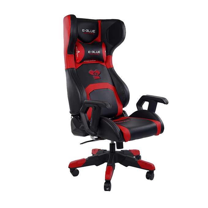 Dla gracza fotel E-blue COBRA, czerwona, Bluetooth