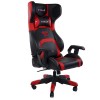 Dla gracza fotel E-blue COBRA, czerwona, Bluetooth