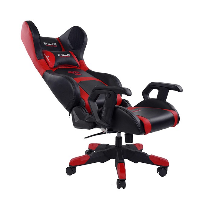 Dla gracza fotel E-blue COBRA, czerwona, Bluetooth