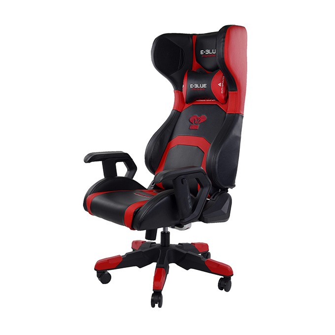Dla gracza fotel E-blue COBRA, czerwona, Bluetooth
