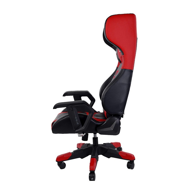 Dla gracza fotel E-blue COBRA, czerwona, Bluetooth