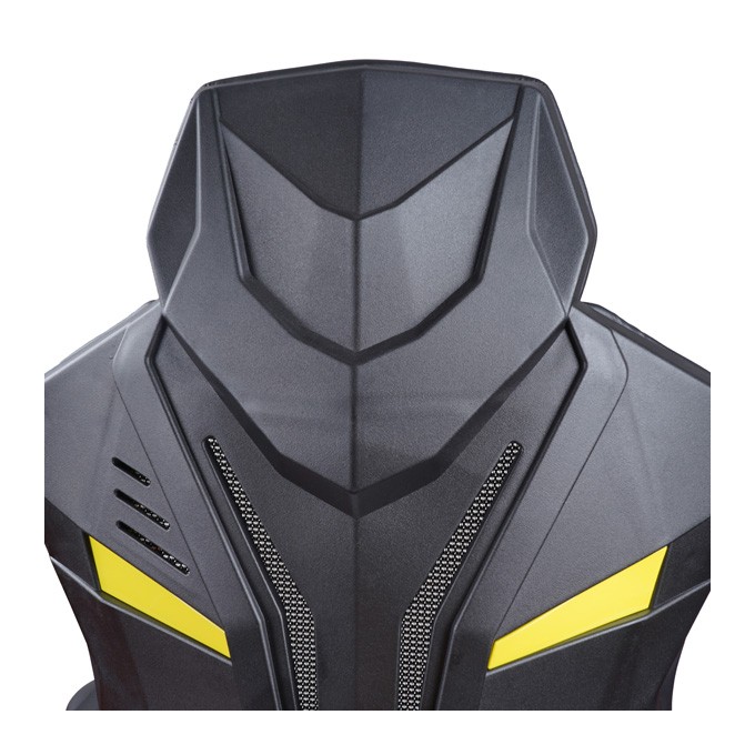 Dla gracza fotel Marvo CH-133, czarna, zagłówek i poduszka lędźwiowa