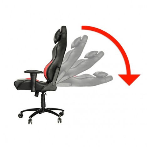 Dla gracza fotel Red Fighter C2, czarna, odczepiany zagłówek