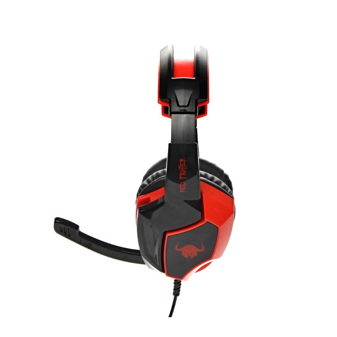 Fotel Red Fighter C6, czarno-czerwona