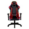 Dla gracza fotel Red Fighter C8, czarna, odczepiany zagłówek, podświetlenie RGB, EOL