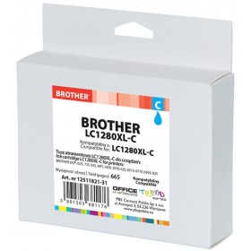 Tusz OP K Brother LC1280XL-C (do MFC-J5910DW), cyan