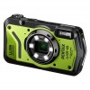 Aparat WG8 Green kompaktní, 5 - 25 mm (odpowiednik formatu 35 mm) Pentax, 20Mpx, CMOS, 01501, czarno-zielony, bardzo 