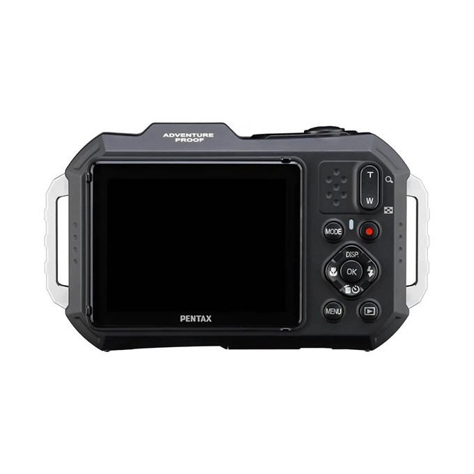 Aparat WG 1000 kompaktní, 4,9-19,6 mm (odpowiednik  35 mm, około 27-108 mm) Pentax, 13,35Mpx, CMOS, 02154, szary, 