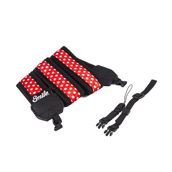 Smile pasek Lolita, czerwony, 16014, EOL