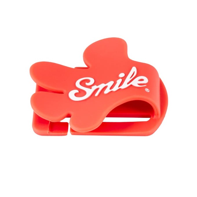 Smile klips do mocowania osłony obiektywu Giveme5, czerwony, 16400, EOL