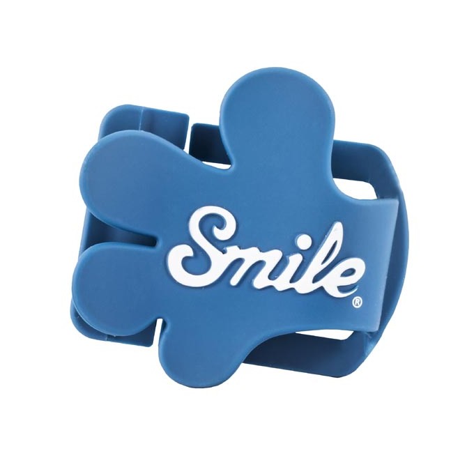 Smile klips do mocowania osłony obiektywu Giveme5, niebieski, 16401, EOL