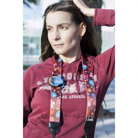 Smile klips do mocowania osłony obiektywu Giveme5, niebieski, 16401, EOL