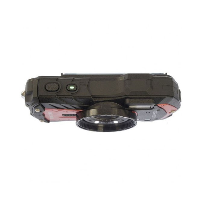 Aparat kompaktowy, WG-60, Ricoh, 383200, czerwony, Kit (NEOPRENE CASE + FLOATING STRAP)