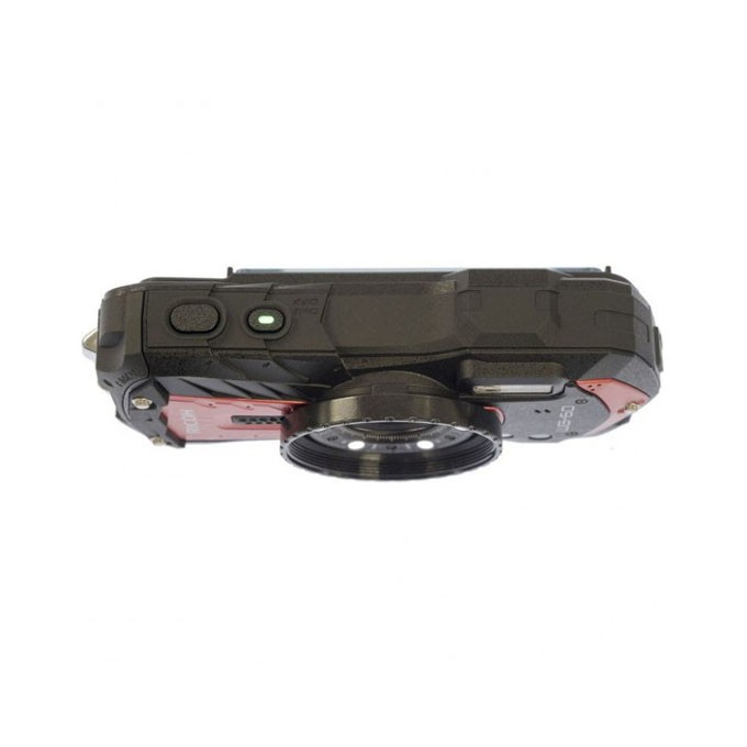 Aparat kompaktowy, WG-60, Ricoh, 3832, czerwony