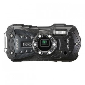 Aparat kompaktowy, WG-60, Ricoh, 383600, czarny, Kit (NEOPRENE CASE + FLOATING STRAP)