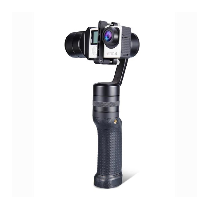 Gimbal 3 osiowy, do aparatów, trzyosiowy, czarny, 900, stabilizator żyroskopowy, WEWOW