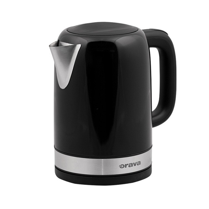 Czajnik ze stali nierdzewnej Hiluxe-2 B, 2000W, czarna, orava