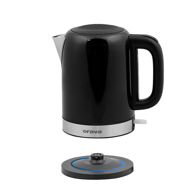 Czajnik ze stali nierdzewnej Hiluxe-2 B, 2000W, czarna, orava