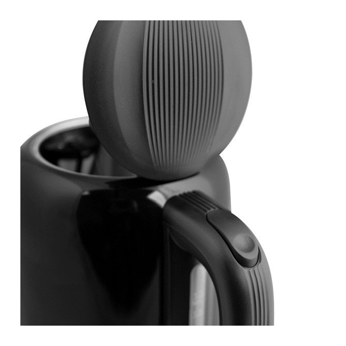 Czajnik ze stali nierdzewnej Hiluxe-2 B, 2000W, czarna, orava