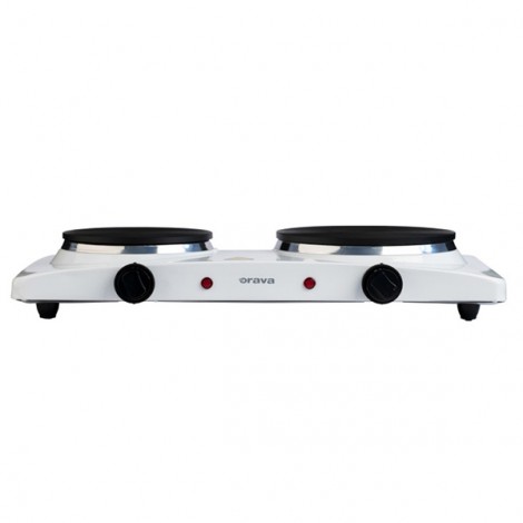 Kuchenka elektryczna podwójna VP-91 W, 1500W, biała, Orava Kuchenka elektryczna podwójna VP-91 W, 1500W, biała, Orava