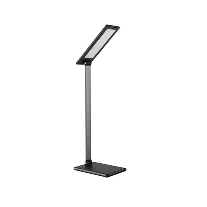 Lampka na biurko LED stmívatelná szara, 8W, z płynną regulacją natężenia światła, 100-240V, Diody LED SMD2835 