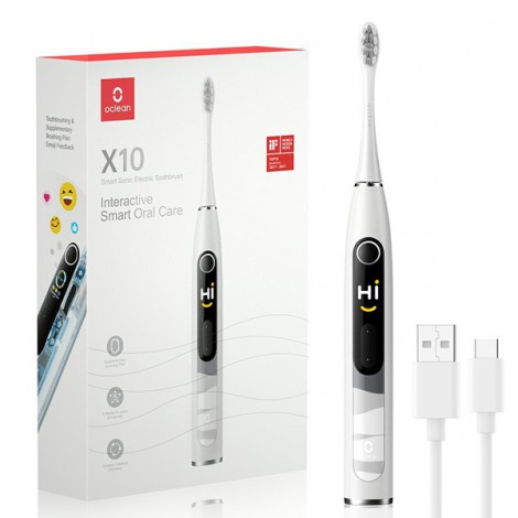 Oclean soniczna Szczoteczka do zębów X10, szary Oclean soniczna Szczoteczka do zębów X10, szary