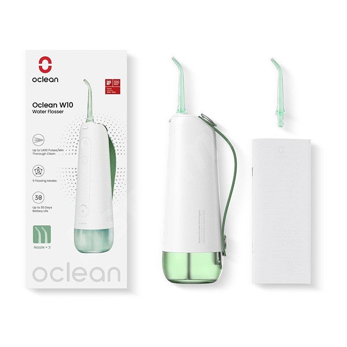 Oclean irygator W10, zielona
