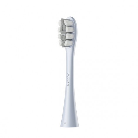 Oclean wymienna końcówka Plaque Control Medium P1C9, srebrne Oclean wymienna końcówka Plaque Control Medium P1C9, srebrne