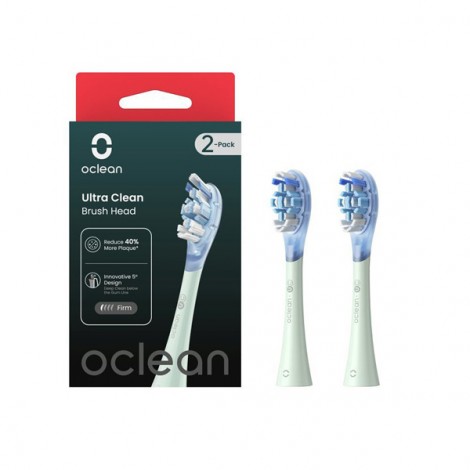 Oclean náhradní hlavice Ultra Clean, UC01 - 2 ks, zelené Oclean náhradní hlavice Ultra Clean, UC01 - 2 ks, zelené
