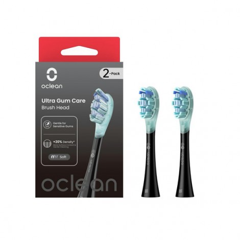 Oclean náhradní hlavice Ultra Gum Care, UG02 - 2 ks, černé Oclean náhradní hlavice Ultra Gum Care, UG02 - 2 ks, černé