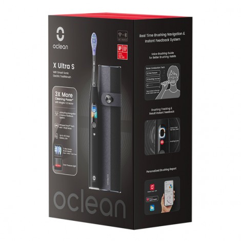 Oclean soniczna szczoteczka X Ultra S, czarny Oclean soniczna szczoteczka X Ultra S, czarny