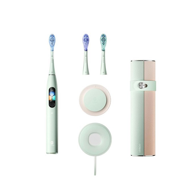 Oclean soniczna szczoteczka X Ultra S, zielony