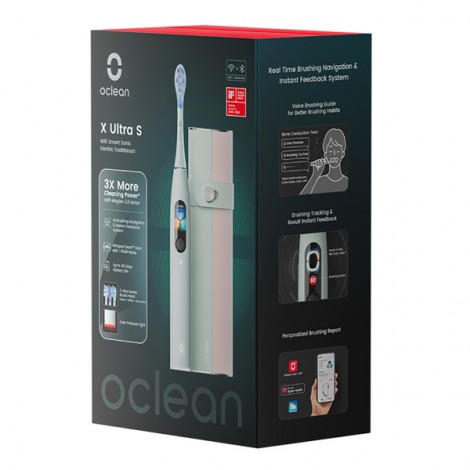Oclean soniczna szczoteczka X Ultra S, zielony Oclean soniczna szczoteczka X Ultra S, zielony