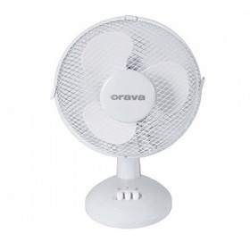 Orava wentylator biurkowy, 20W, biały